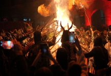 Sant Antoni a Inca, marcat per la pluja i el dol
