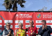 L’inquer Vicenç Capó, campió d’Espanya M80 de 10 km amb rècord estatal a Eivissa